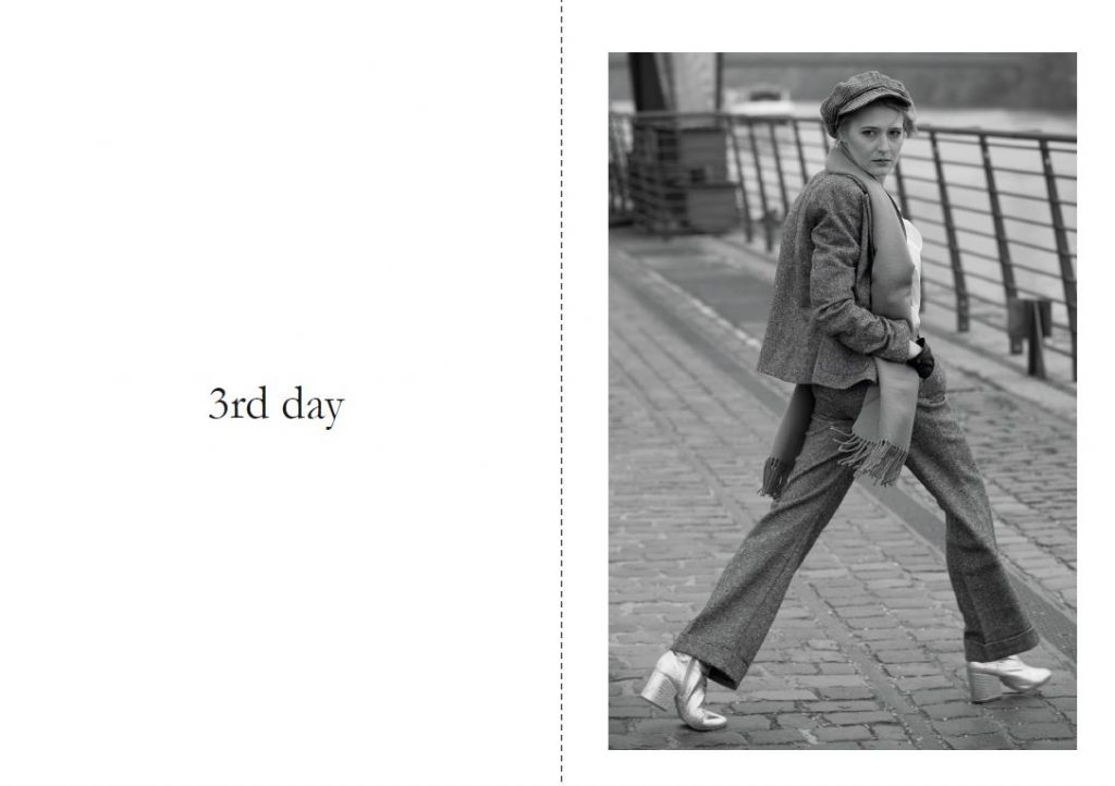 pantsuit and suspenders